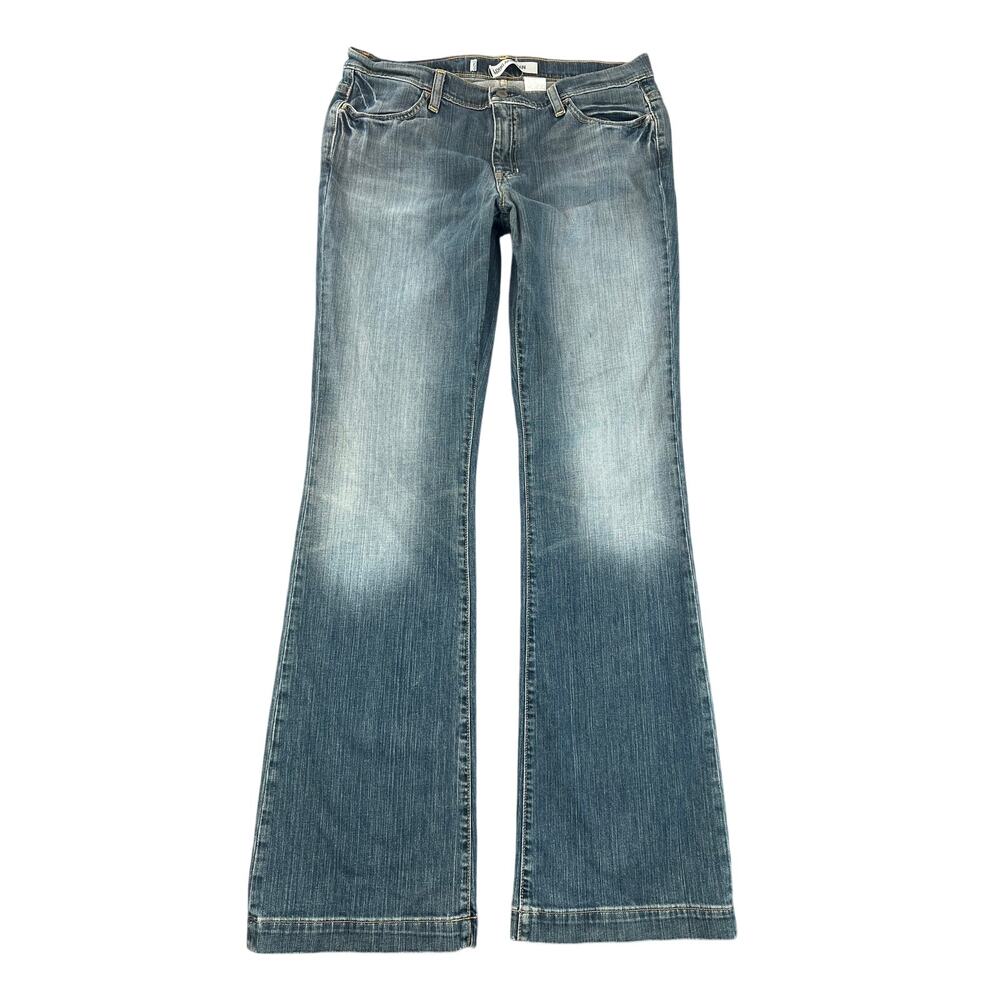 Vintage Y2K Gap Long and Lean Mid Rise Bootcut Flare Jeans Blue W33 Long